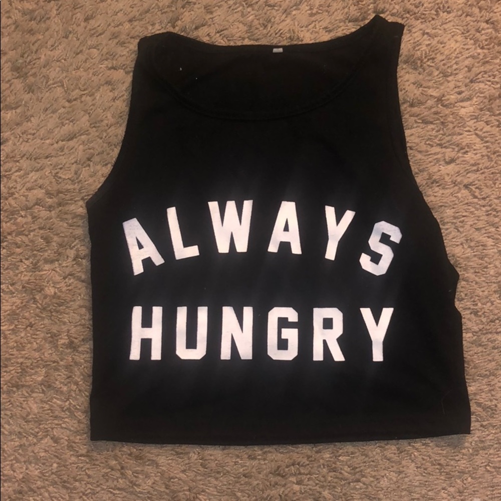 Always Hungry crop top